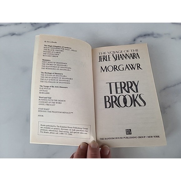 The Voyage Of The Jerle Shannara Morgawr By Terry Brooks Paperback - Picture 3 of 10